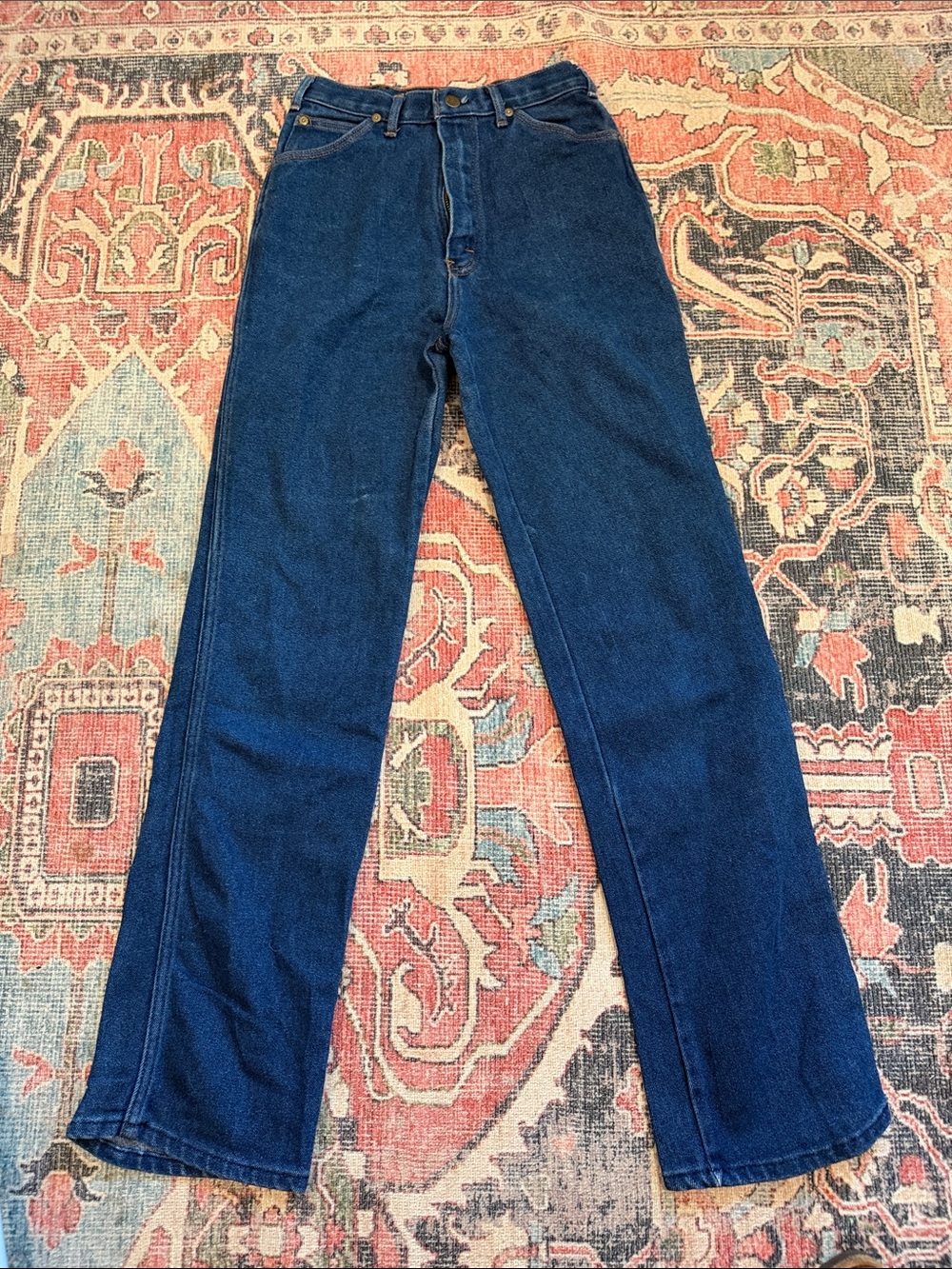 Vintage late 70s/early 80s High-Rise Straight Leg Jeans